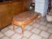 table-basse-de-salon-en-merisier-dessus-marbre-rose Marçay ( 37500 ) - Indre et Loire