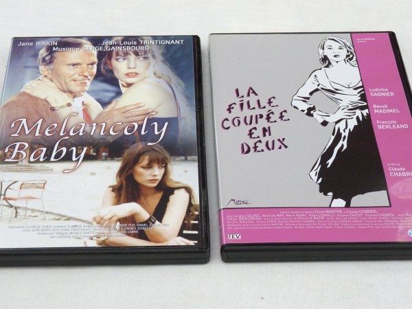 DEUX DVD « Melancoly Baby » et « La fille coupée en deux »-photo1