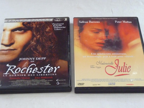 DEUX DVD « Rochester » et « Mademoiselle Julie »-photo1