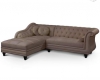 canape-d-angle-corsica-style-chesterfield-taupe Amboise ( 37400 ) - Indre et Loire